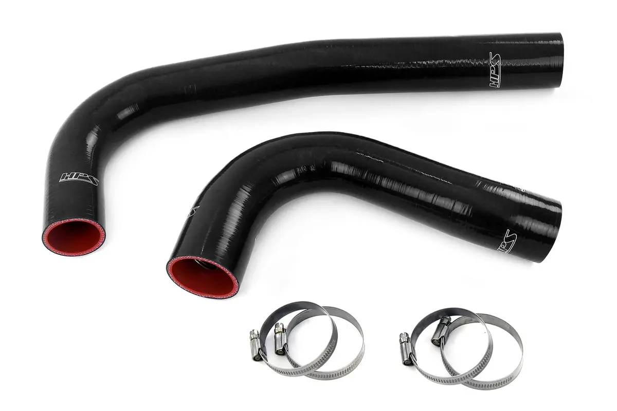 Hps Performance High Temp Reinforced Silicone Radiator Coolant Hose Kit, Black, 57-1308-Blk 1
