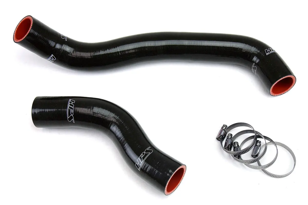 Hps Performance High Temp Reinforced Silicone Radiator Coolant Hose Kit, Black, 57-1313-Blk 1