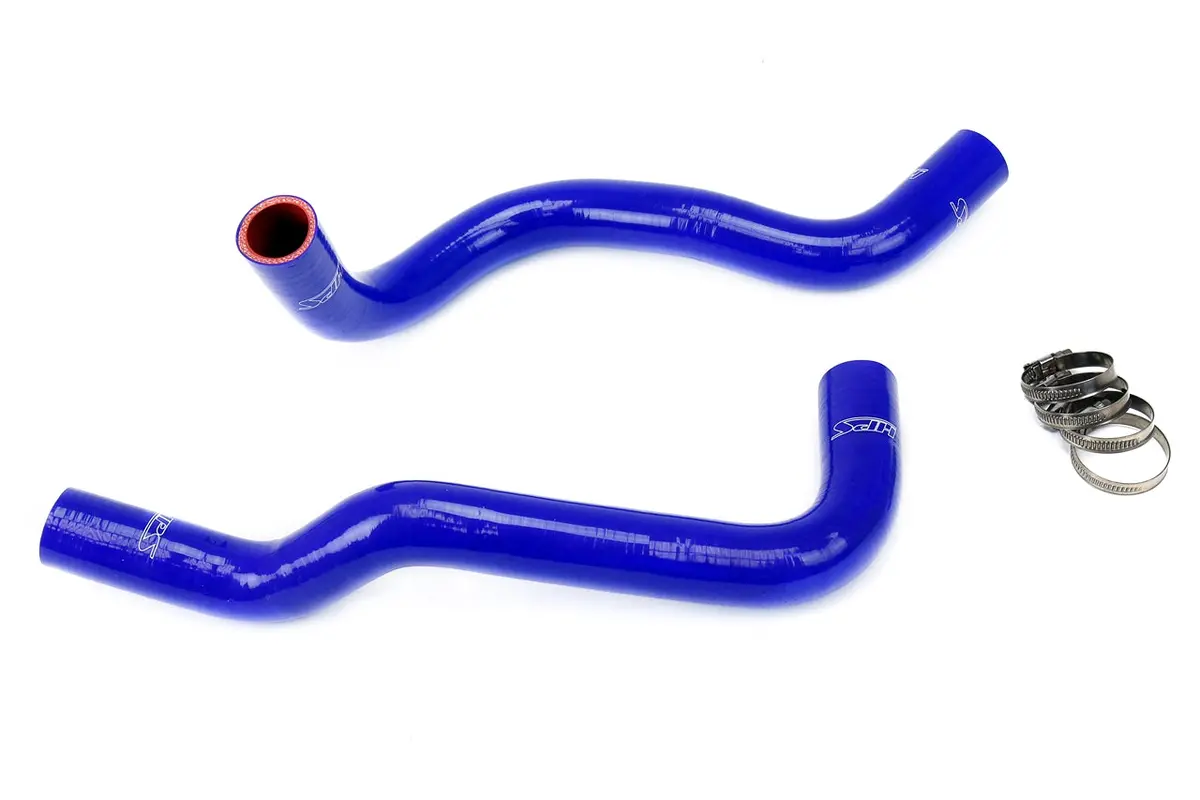 Hps Performance High Temp Reinforced Silicone Radiator Coolant Hose Kit, Blue, 57-1314-Blue 1