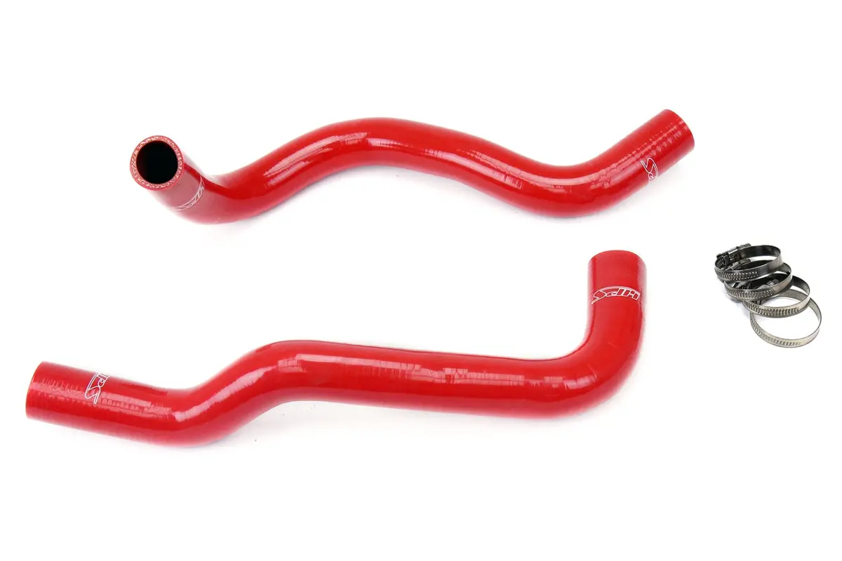 Hps Performance High Temp Reinforced Silicone Radiator Coolant Hose Kit, Red, 57-1314-Red 1