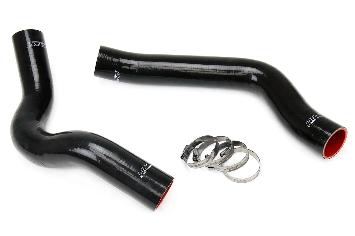 Hps Performance High Temp Reinforced Silicone Radiator Coolant Hose Kit, Black, 57-1317-Blk 1