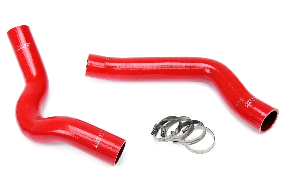 Hps Performance High Temp Reinforced Silicone Radiator Coolant Hose Kit, Red, 57-1317-Red 1