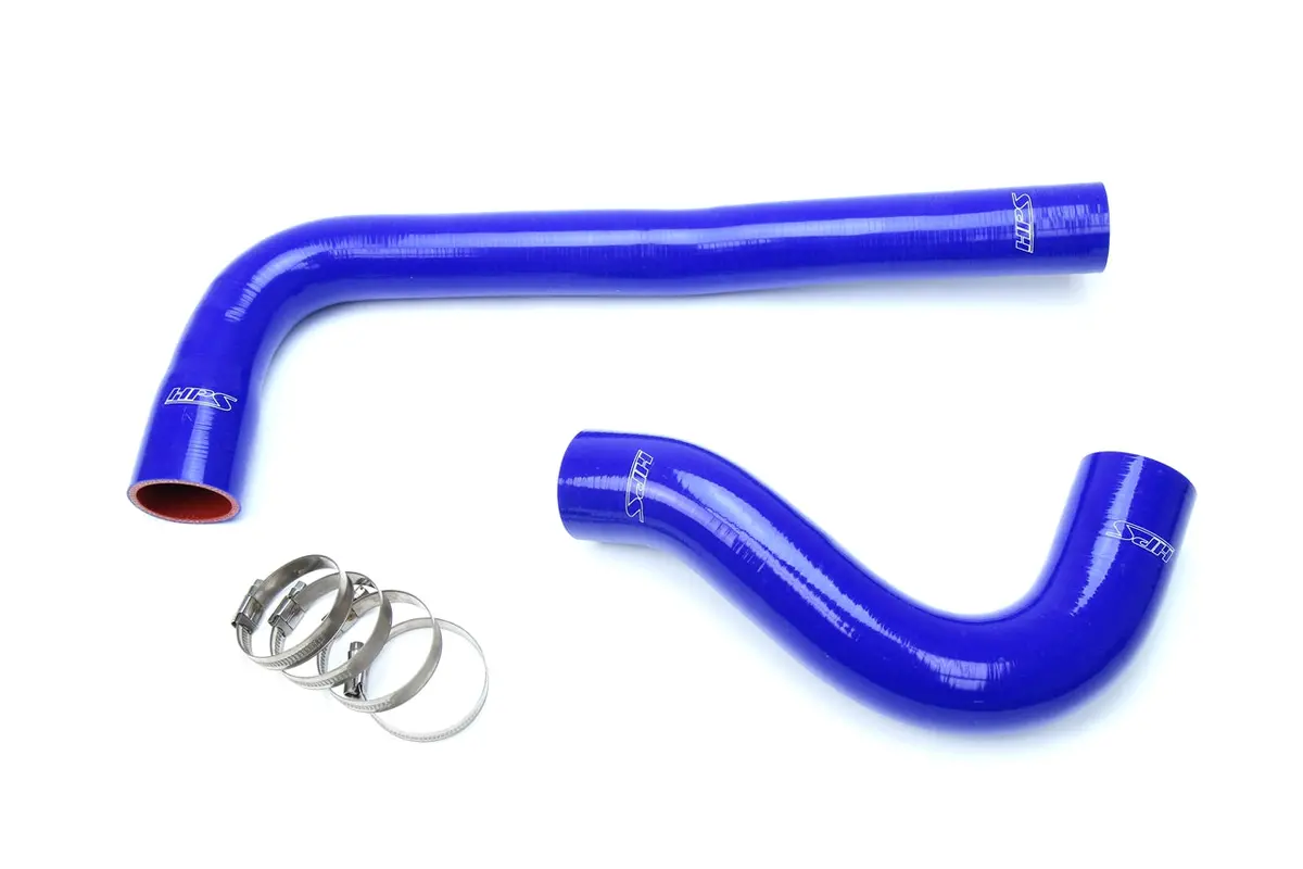 Hps Performance High Temp Reinforced Silicone Radiator Coolant Hose Kit, Blue, 57-1322-Blue 1