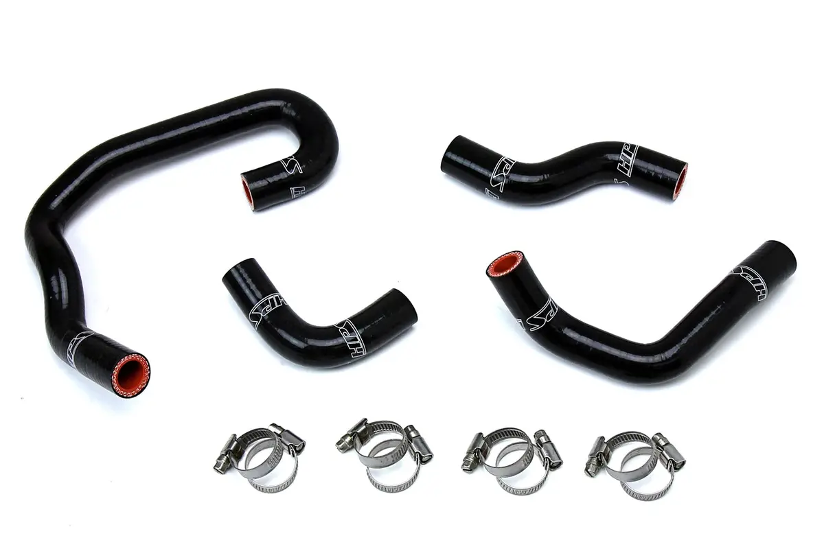 Hps Performance High Temp Reinforced Silicone Heater Coolant Hose Kit, Black, 57-1323H-Blk 1