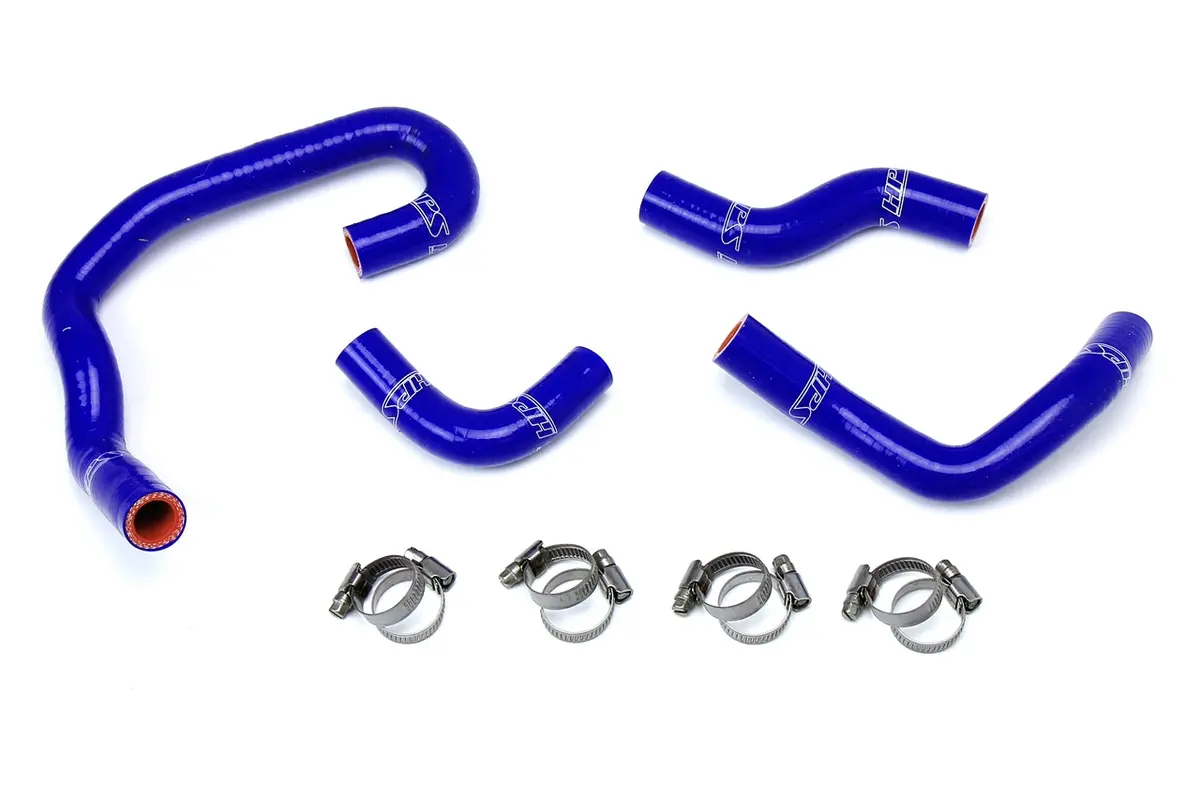 Hps Performance High Temp Reinforced Silicone Heater Coolant Hose Kit, Blue, 57-1323H-Blue 1