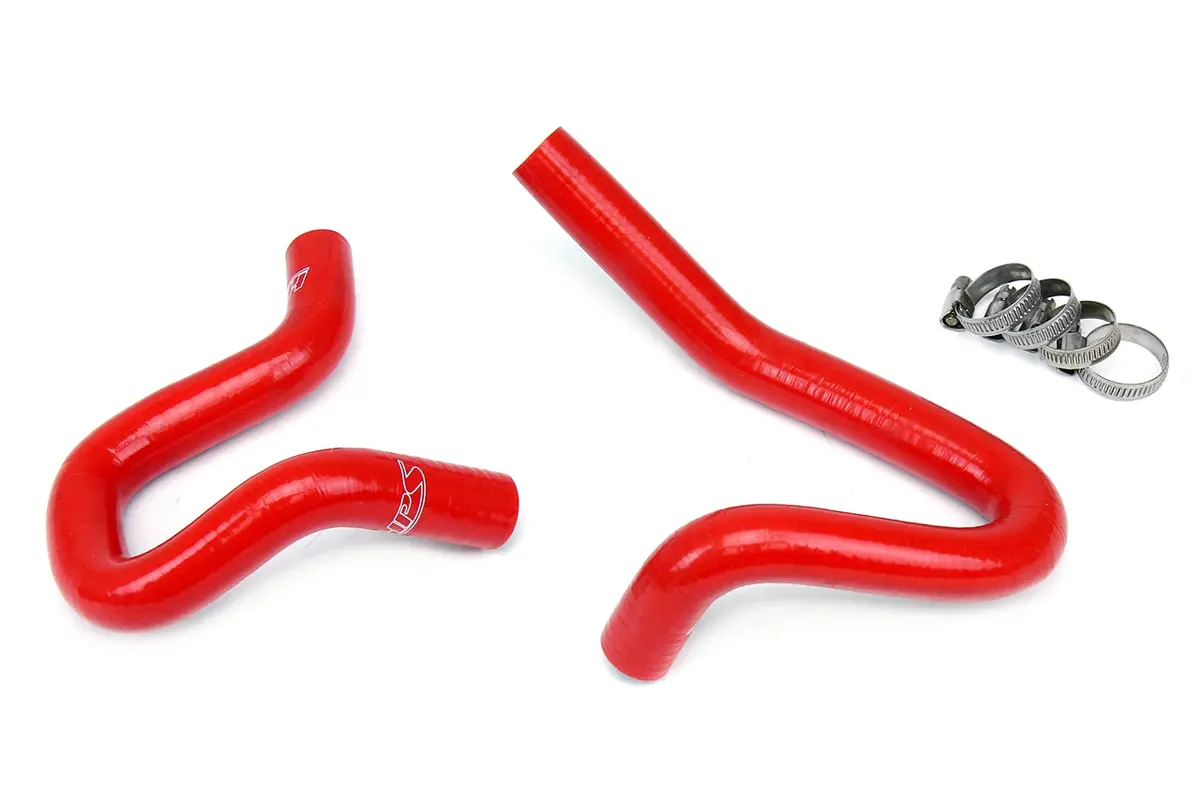 Hps Performance High Temp Reinforced Silicone Heater Coolant Hose Kit, Red, 57-1324H-Red 1