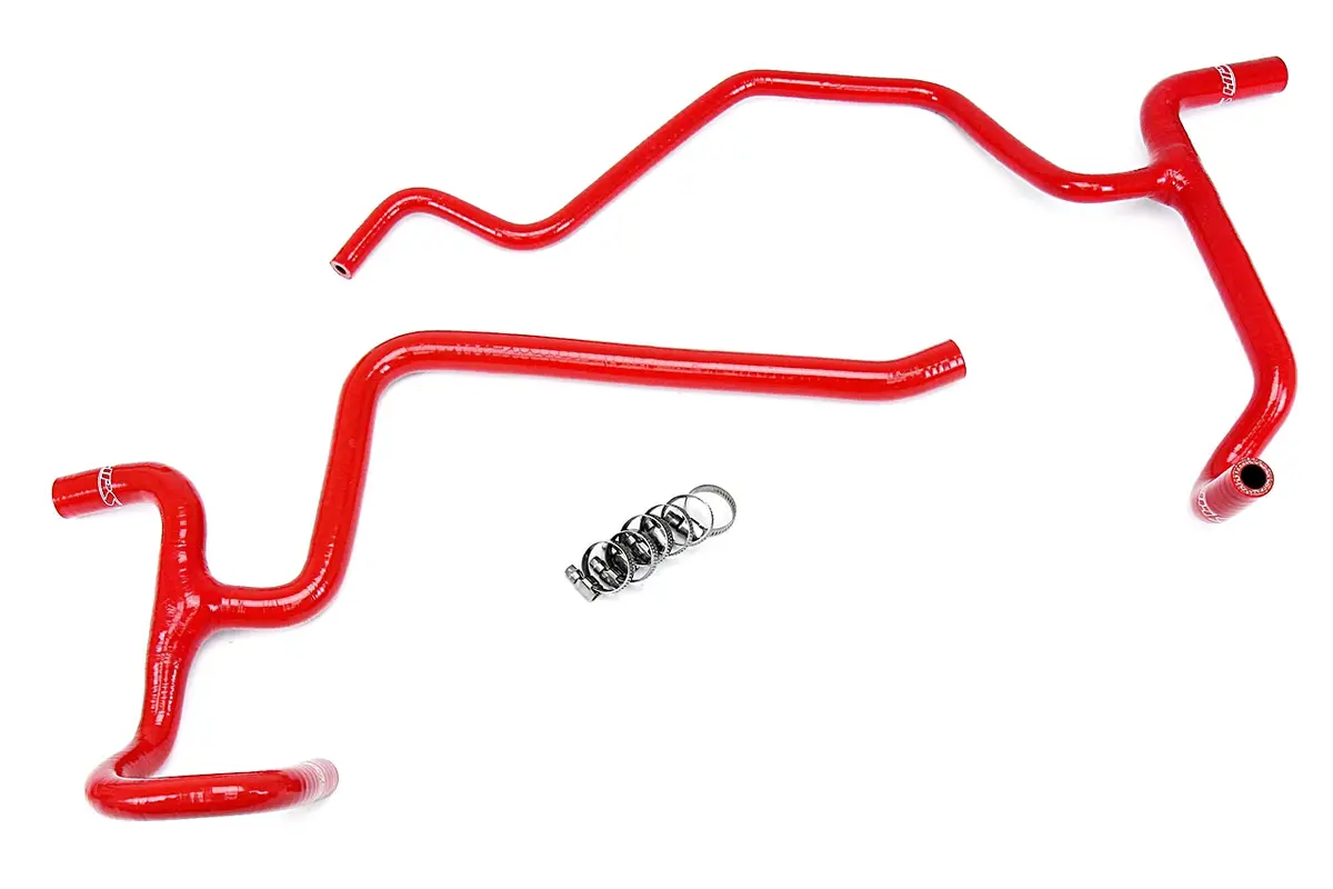 Hps Performance High Temp Reinforced Silicone Heater Coolant Hose Kit, Red, 57-1326H-Red 1