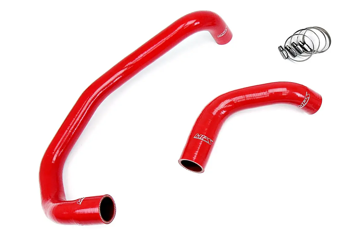 Hps Performance High Temp Reinforced Silicone Radiator Coolant Hose Kit, Red, 57-1326R-Red 1