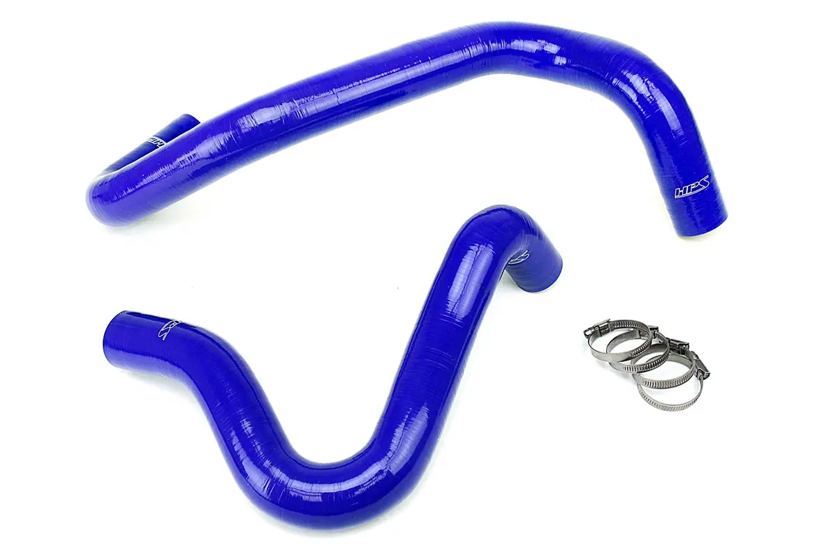 Hps Performance High Temp Reinforced Silicone Radiator Coolant Hose Kit, Blue, 57-1329-Blue 1