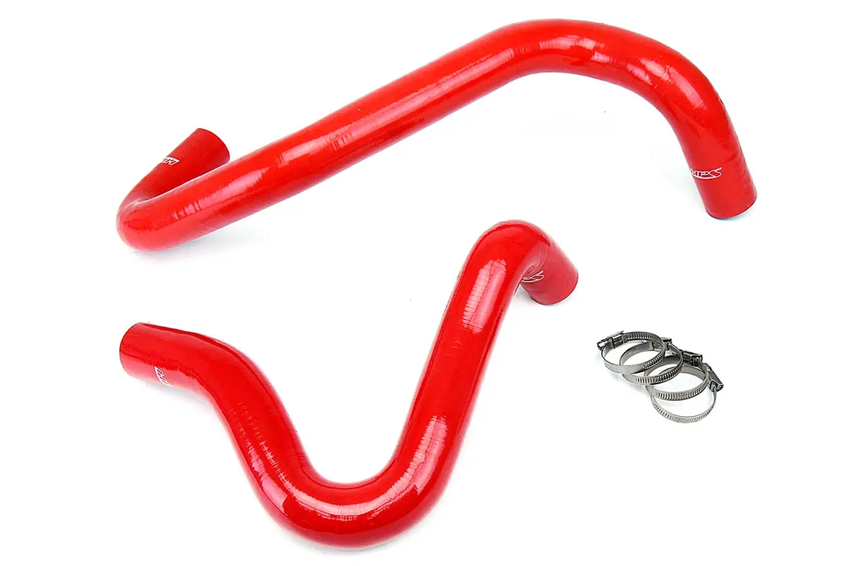 Hps Performance High Temp Reinforced Silicone Radiator Coolant Hose Kit, Red, 57-1329-Red 1