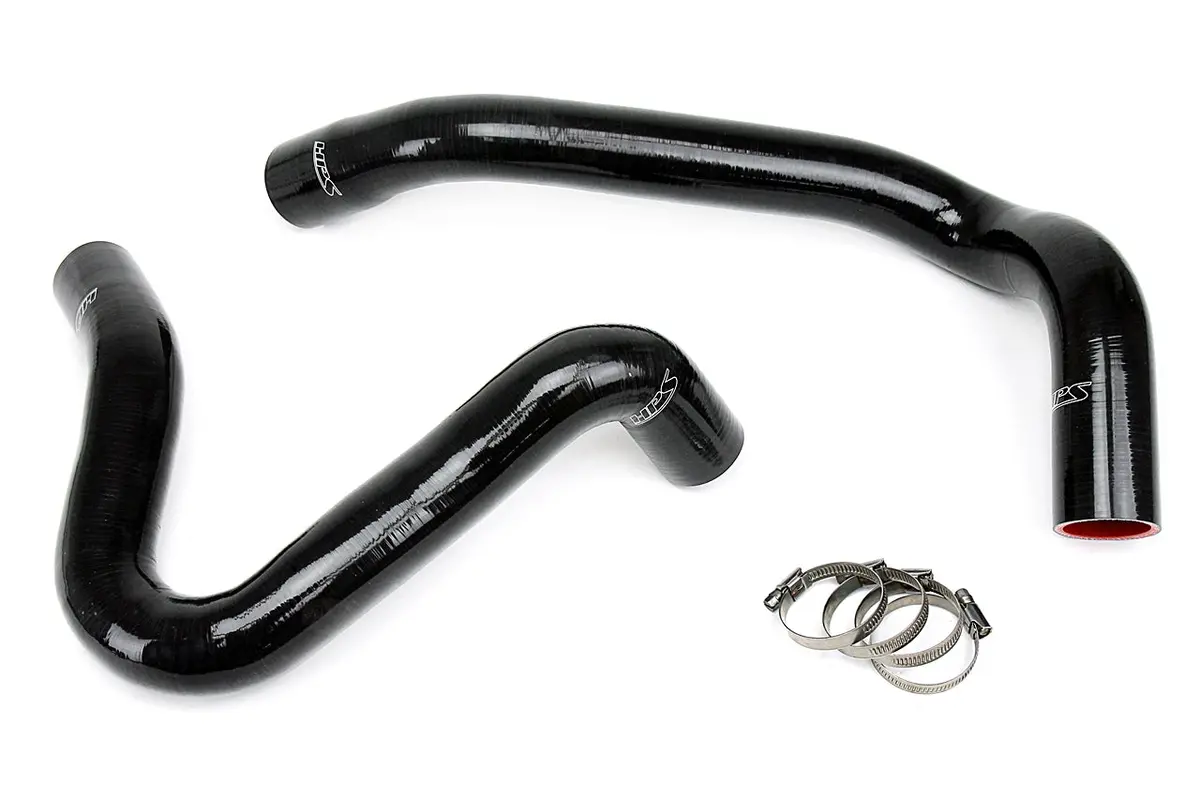 Hps Performance High Temp Reinforced Silicone Radiator Coolant Hose Kit, Black, 57-1331-Blk 1
