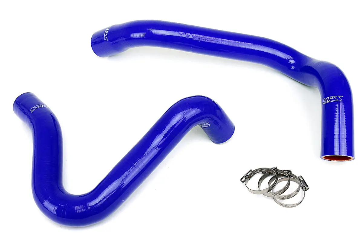Hps Performance High Temp Reinforced Silicone Radiator Coolant Hose Kit, Blue, 57-1331-Blue 1