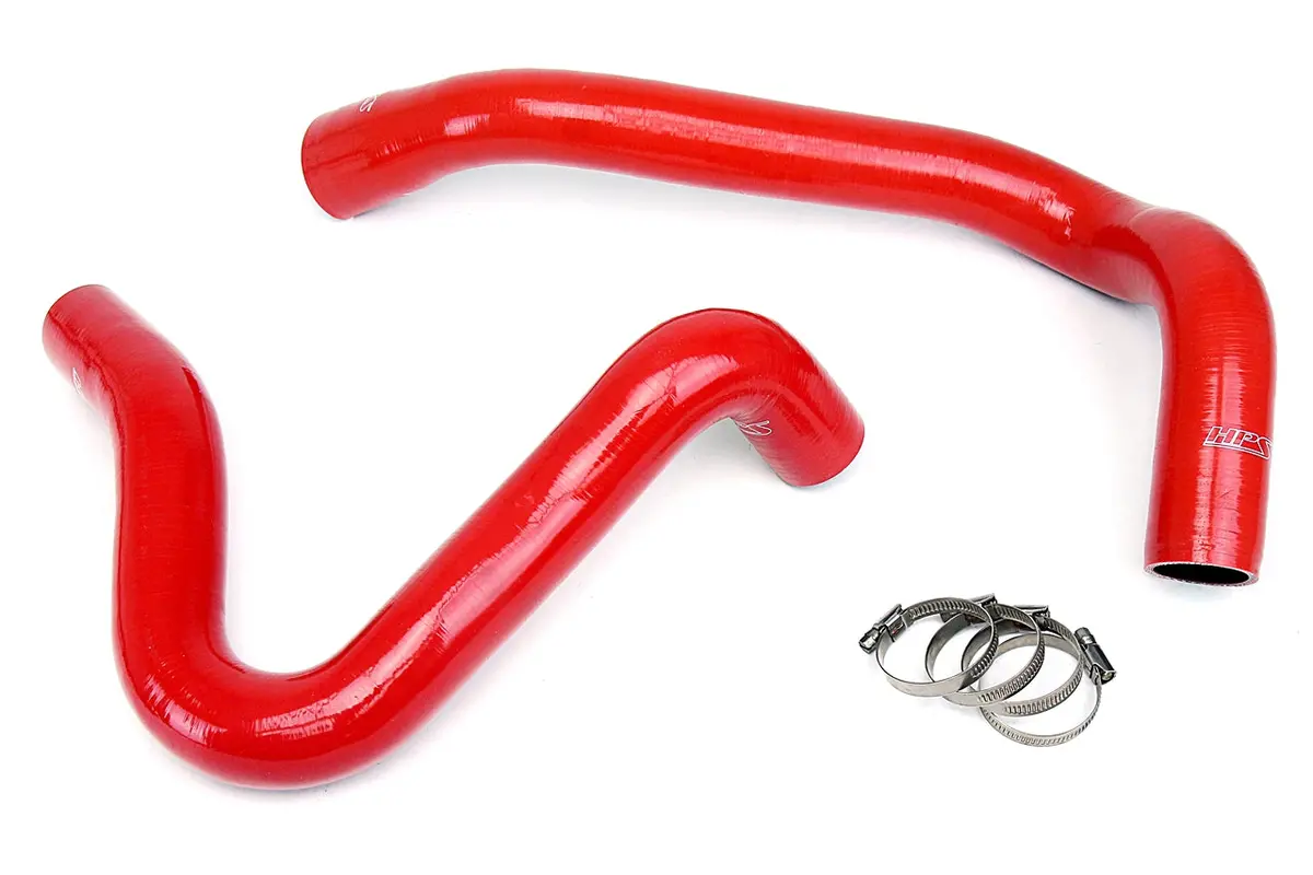 Hps Performance High Temp Reinforced Silicone Radiator Coolant Hose Kit, Red, 57-1331-Red 1