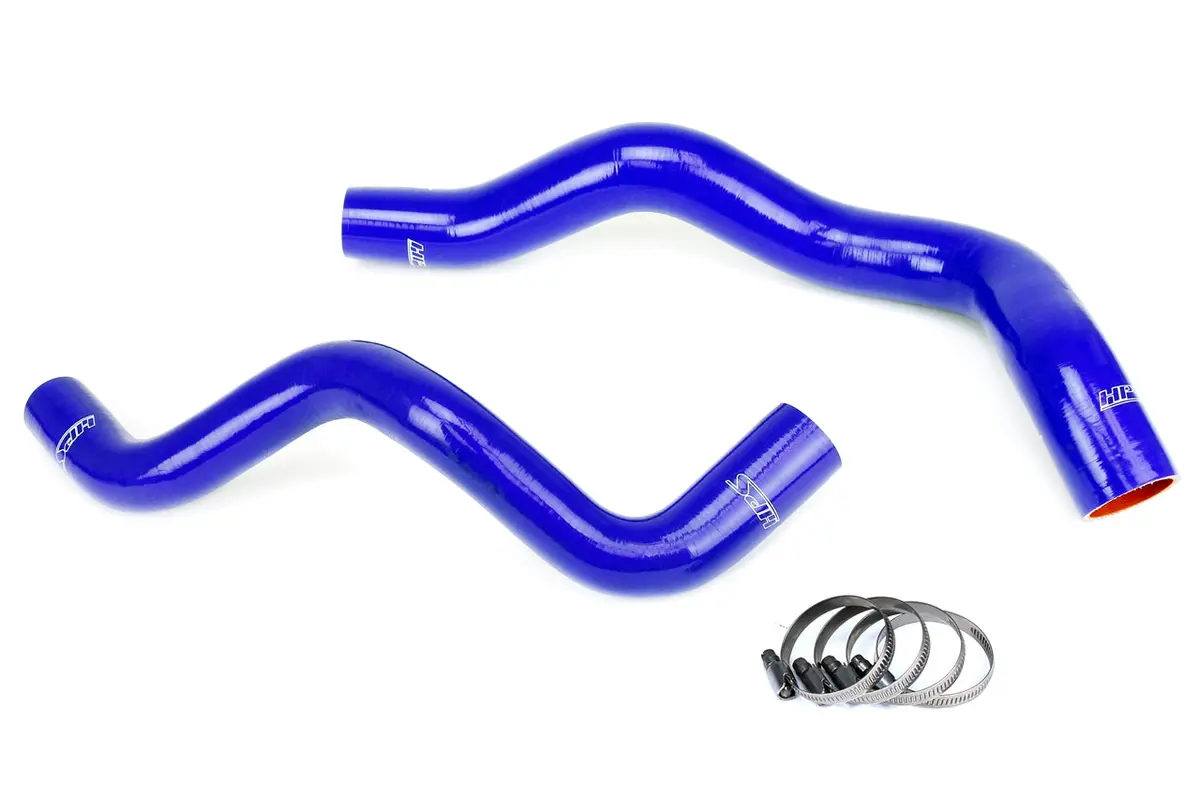 Hps Performance High Temp Reinforced Silicone Radiator Coolant Hose Kit, Blue, 57-1332-Blue 1