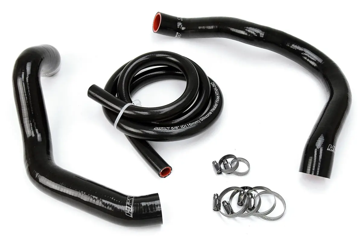 Hps Performance High Temp Reinforced Silicone Radiator And Heater Coolant Hose Kit, Black, 57-1338-Blk 1