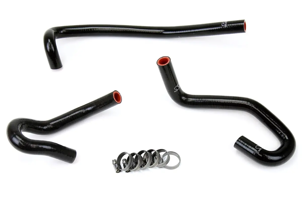 Hps Performance High Temp Reinforced Silicone Heater Coolant Hose Kit, Black, 57-1340-Blk 1
