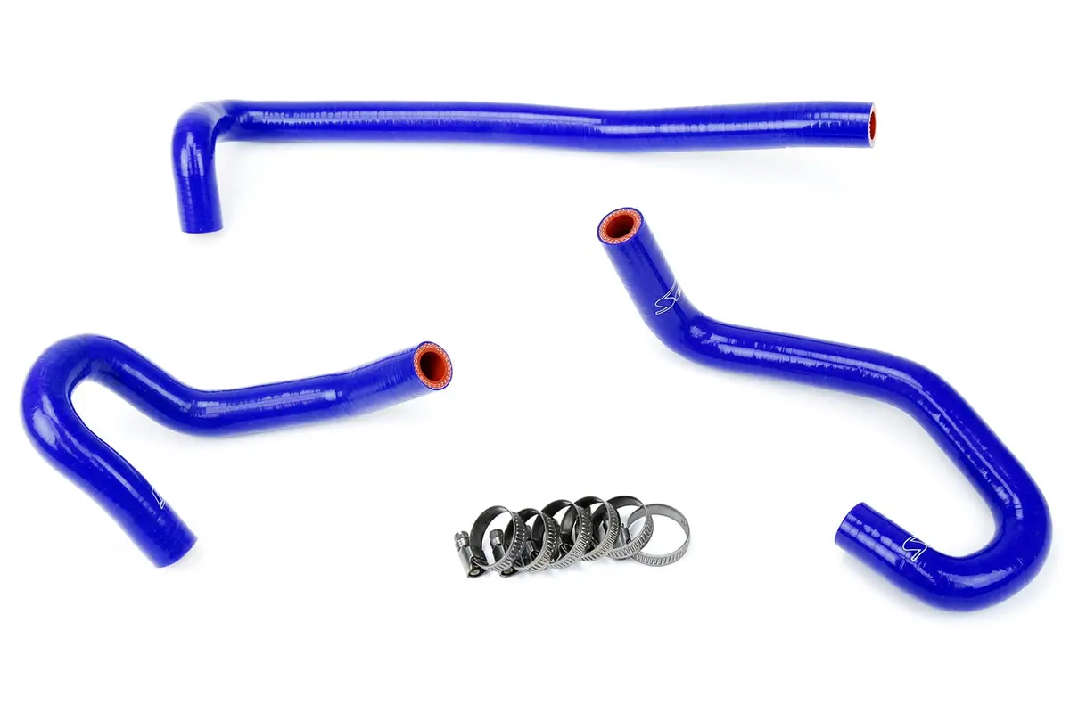 Hps Performance High Temp Reinforced Silicone Heater Coolant Hose Kit, Blue, 57-1340-Blue 1