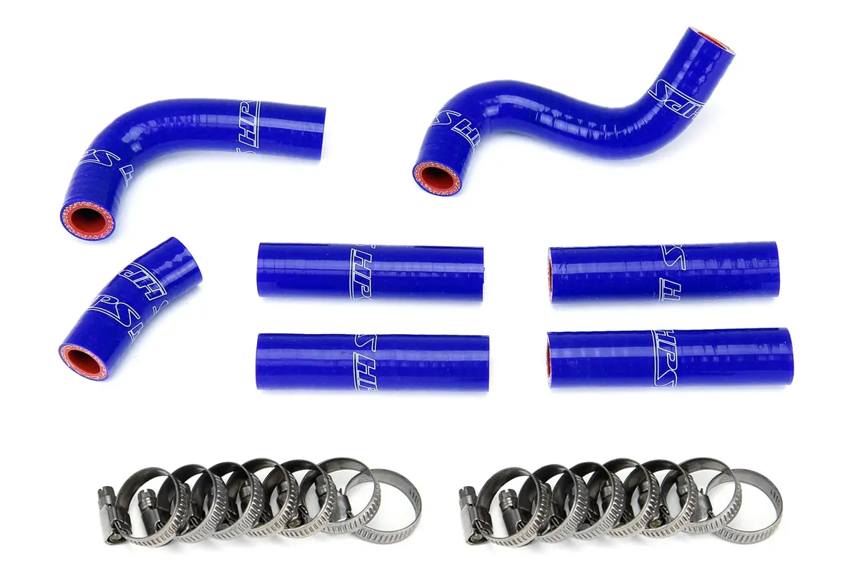 Hps Performance High Temp Reinforced Silicone Heater Coolant Hose Kit, Blue, 57-1344-Blue 1