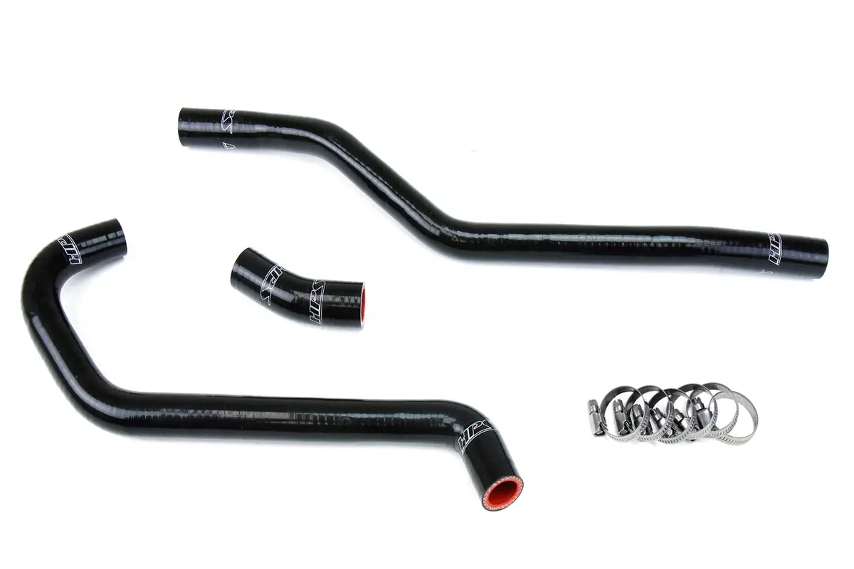 Hps Performance High Temp Reinforced Silicone Radiator Coolant Hose Kit, Black, 57-1347-Blk 1
