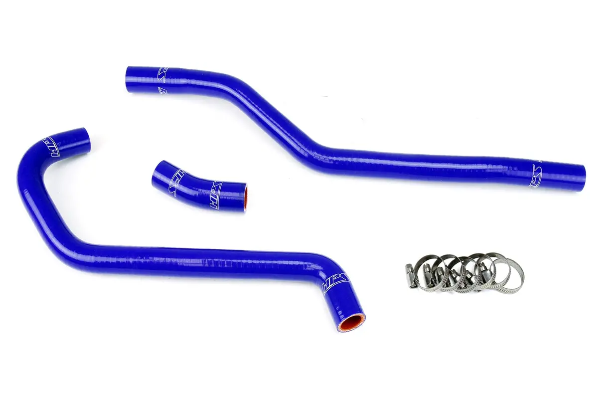 Hps Performance High Temp Reinforced Silicone Radiator Coolant Hose Kit, Blue, 57-1347-Blue 1