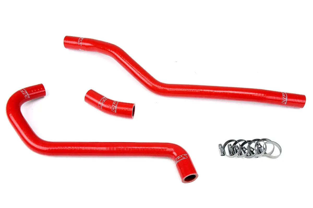 Hps Performance High Temp Reinforced Silicone Radiator Coolant Hose Kit, Red, 57-1347-Red 1