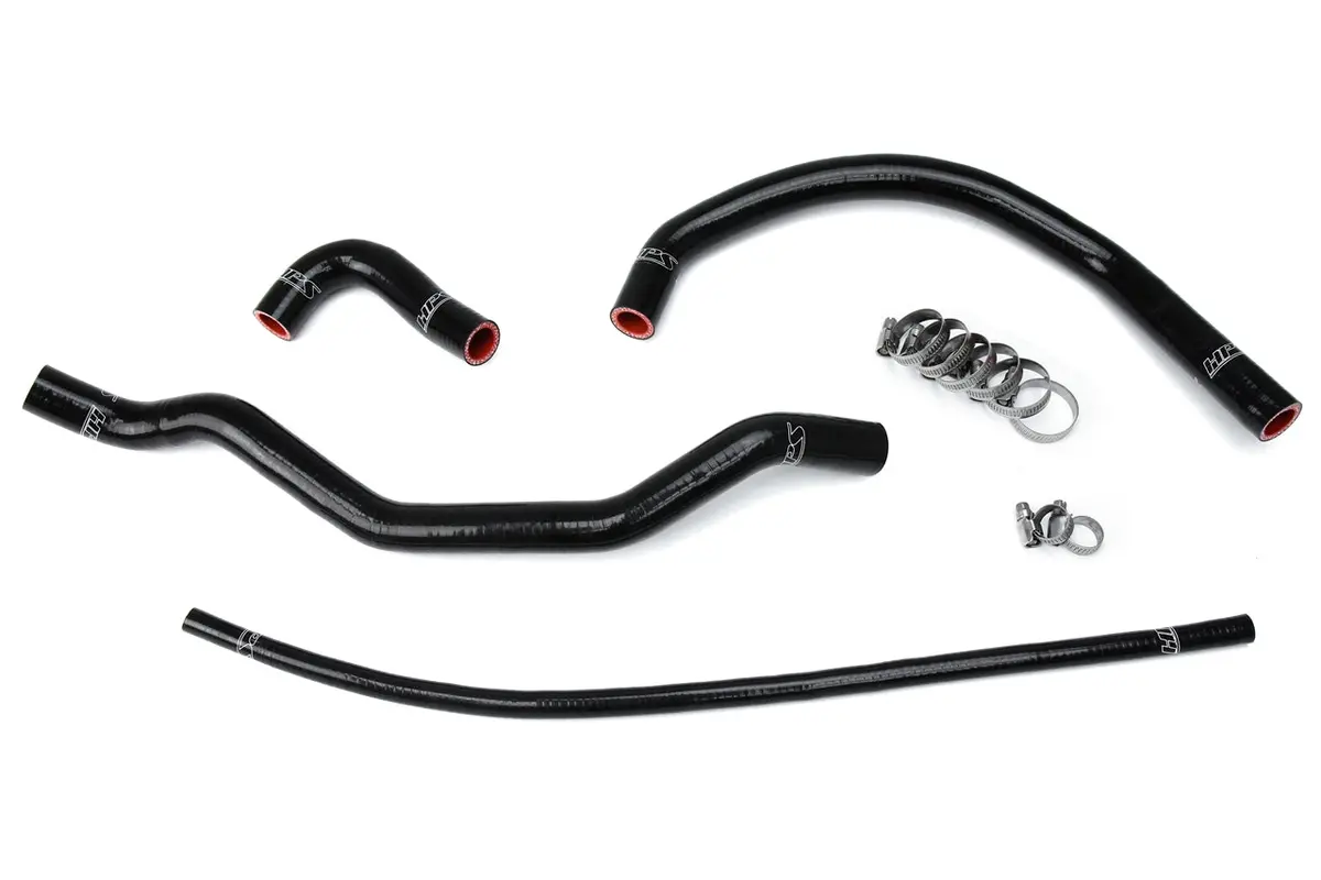 Hps Performance High Temp Reinforced Silicone Radiator Coolant Hose Kit, Black, 57-1348-Blk 1