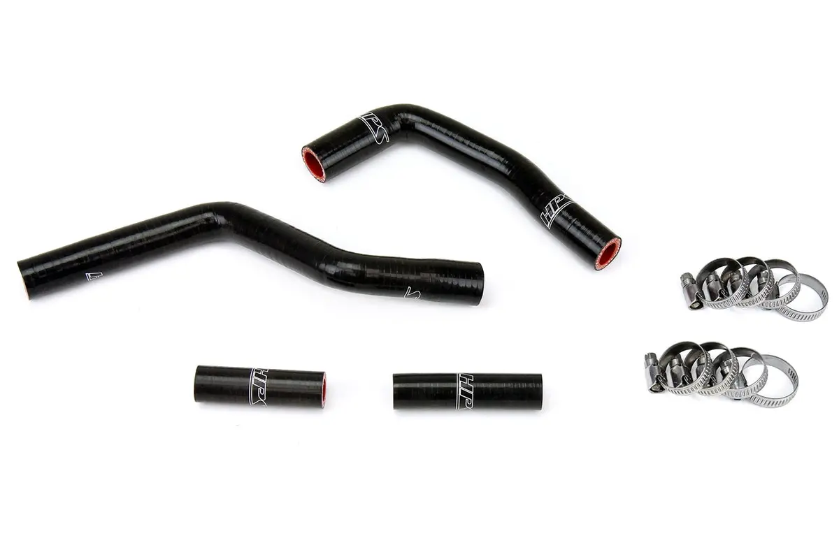 Hps Performance High Temp Reinforced Silicone Radiator Coolant Hose Kit, Black, 57-1350-Blk 1