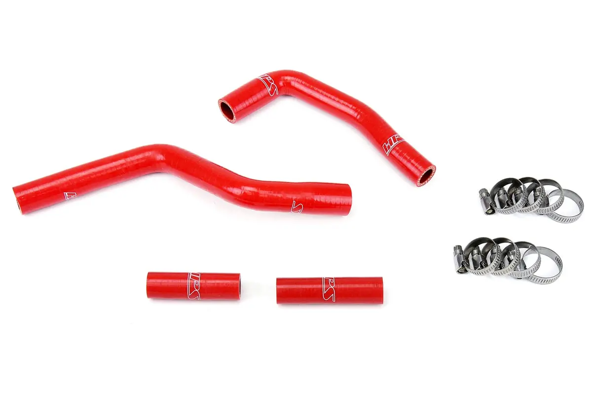 Hps Performance High Temp Reinforced Silicone Radiator Coolant Hose Kit, Red, 57-1350-Red 1