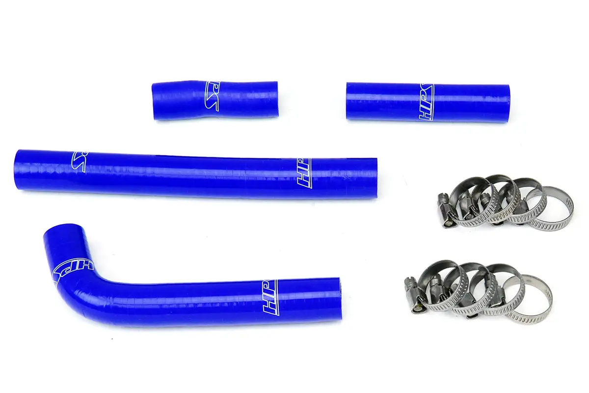 Hps Performance High Temp Reinforced Silicone Radiator Coolant Hose Kit, Blue, 57-1351-Blue 1