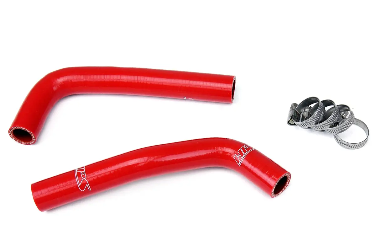 Hps Performance High Temp Reinforced Silicone Radiator Coolant Hose Kit, Red, 57-1352-Red 1