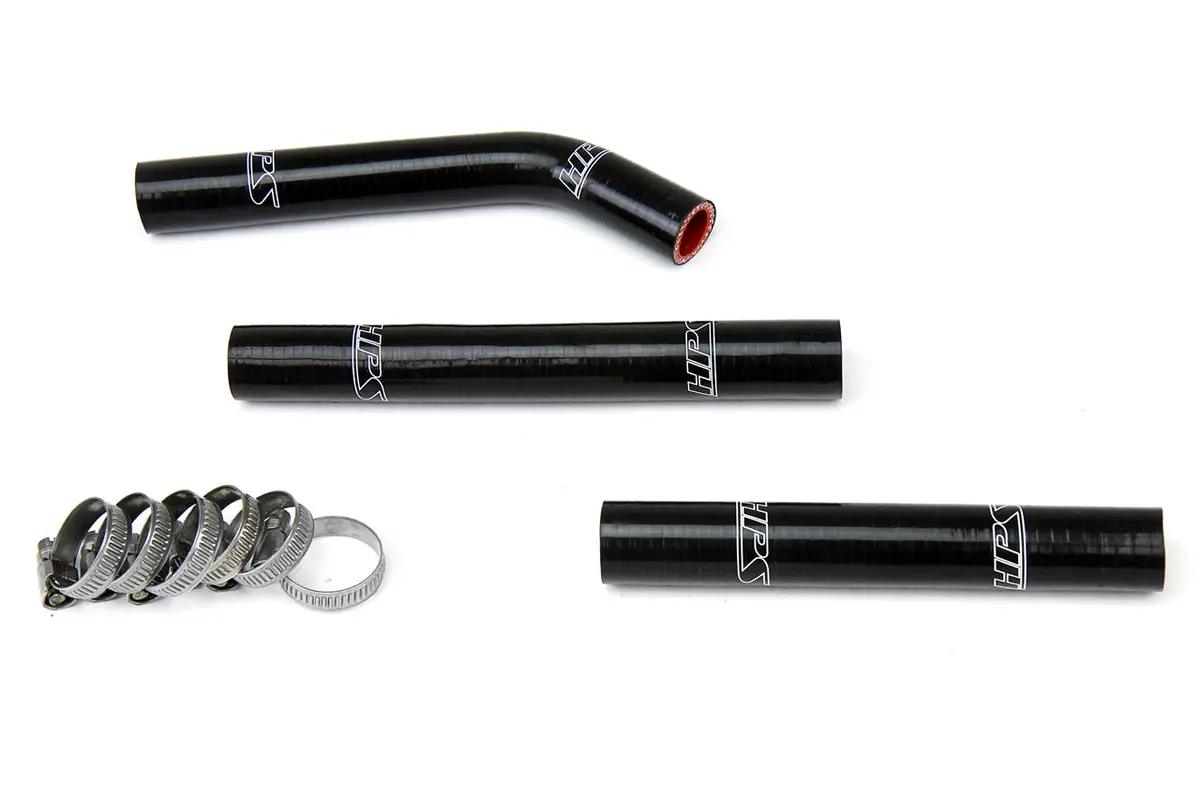 Hps Performance High Temp Reinforced Silicone Radiator Coolant Hose Kit, Black, 57-1354-Blk 1