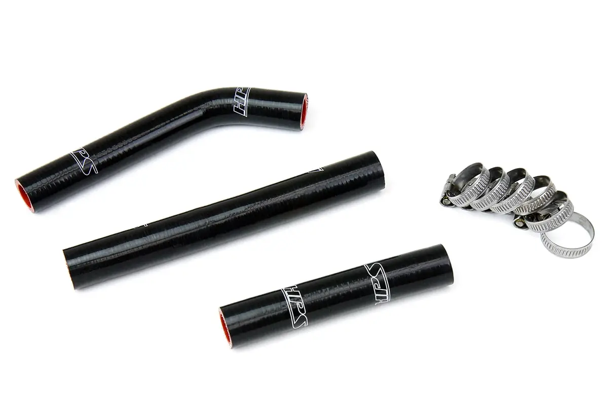 Hps Performance High Temp Reinforced Silicone Radiator Coolant Hose Kit, Black, 57-1355-Blk 1