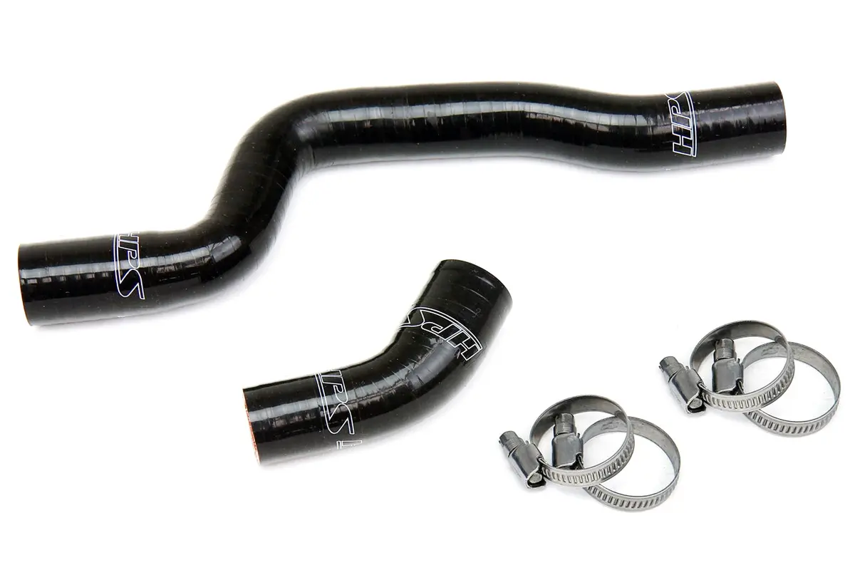 Hps Performance High Temp Reinforced Silicone Radiator Coolant Hose Kit, Black, 57-1356-Blk 1