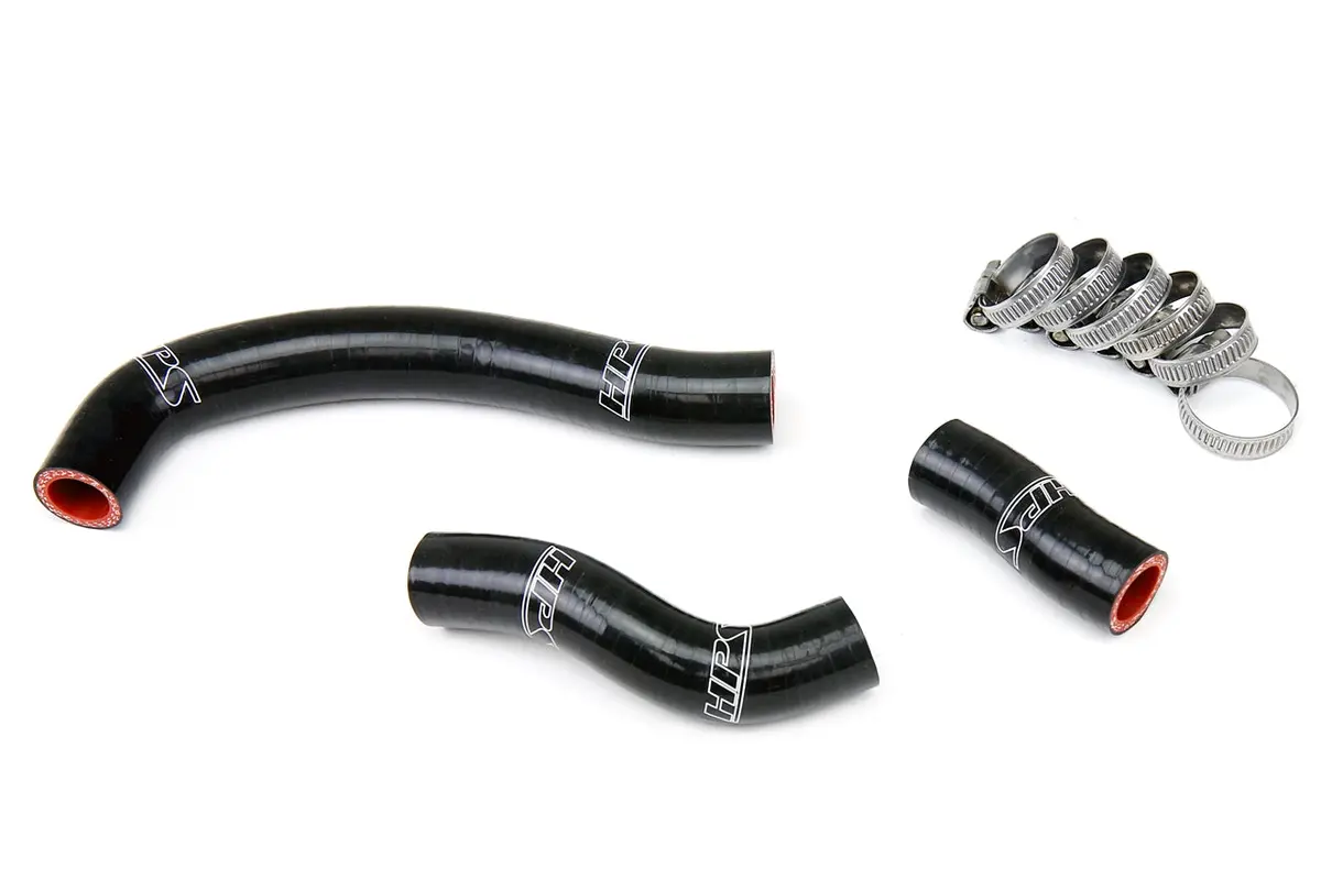 Hps Performance High Temp Reinforced Silicone Radiator Coolant Hose Kit, Black, 57-1357-Blk 1