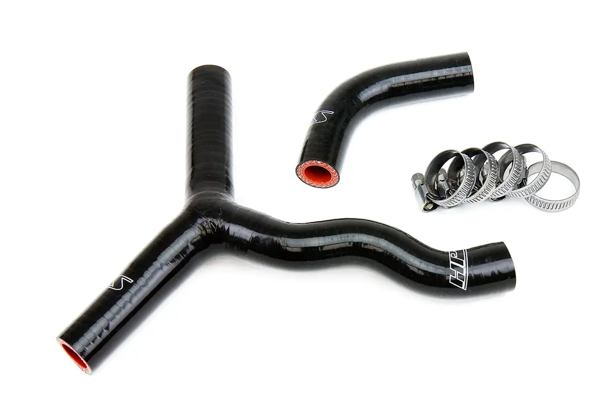 Hps Performance High Temp Reinforced Silicone Radiator Coolant Hose Kit, Black, 57-1358-Blk 1