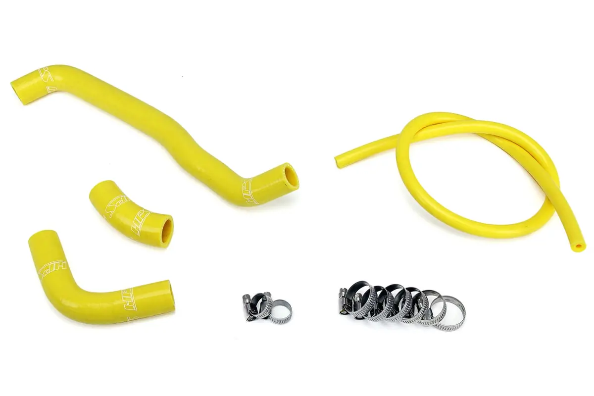Hps Performance High Temp Reinforced Silicone Radiator Coolant Hose Kit, Yellow, 57-1359-Ylw 1
