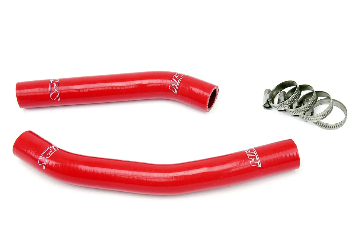 Hps Performance High Temp Reinforced Silicone Radiator Coolant Hose Kit, Red, 57-1361-Red 1