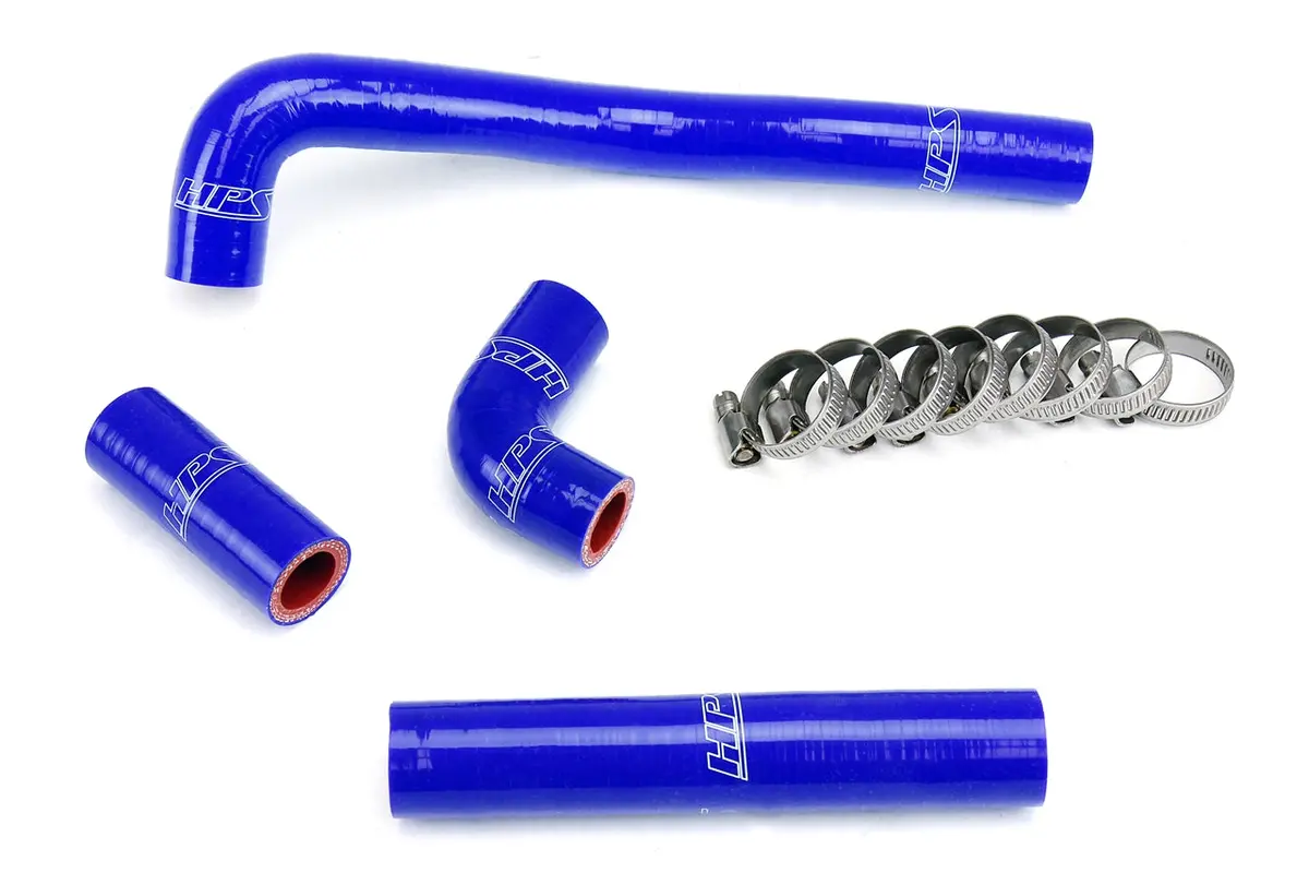 Hps Performance High Temp Reinforced Silicone Radiator Coolant Hose Kit, Blue, 57-1367-Blue 1