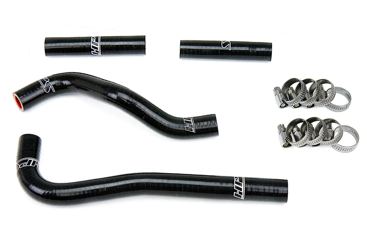 Hps Performance High Temp Reinforced Silicone Radiator Coolant Hose Kit, Black, 57-1371-Blk 1