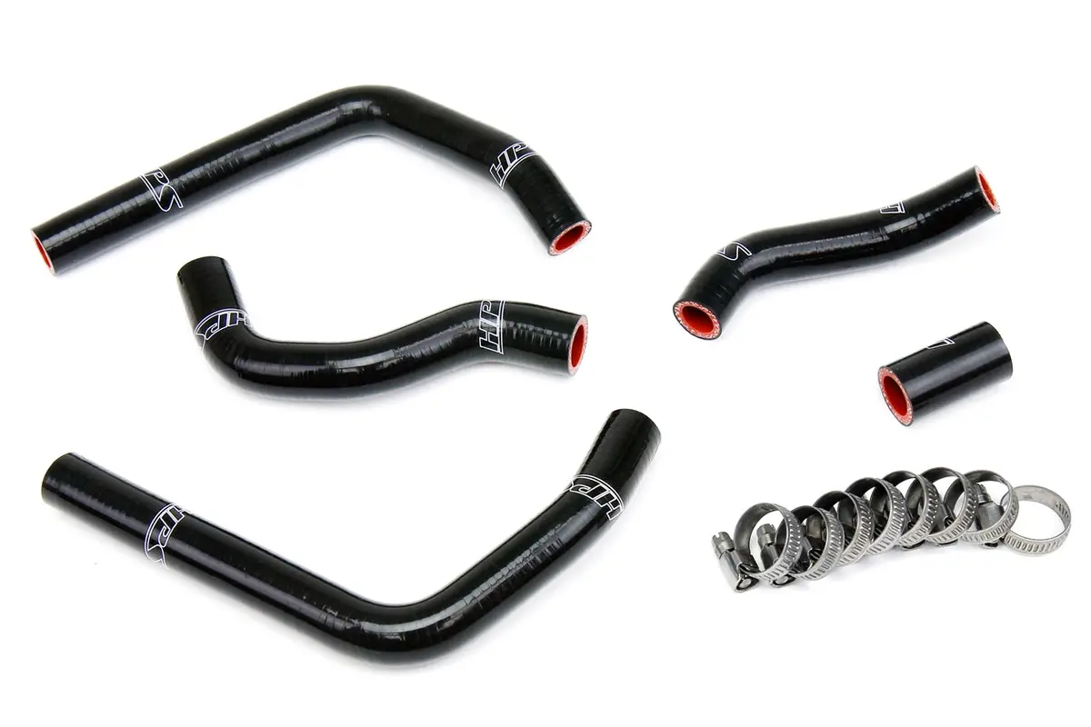 Hps Performance High Temp Reinforced Silicone Radiator Coolant Hose Kit, Black, 57-1374-Blk 1