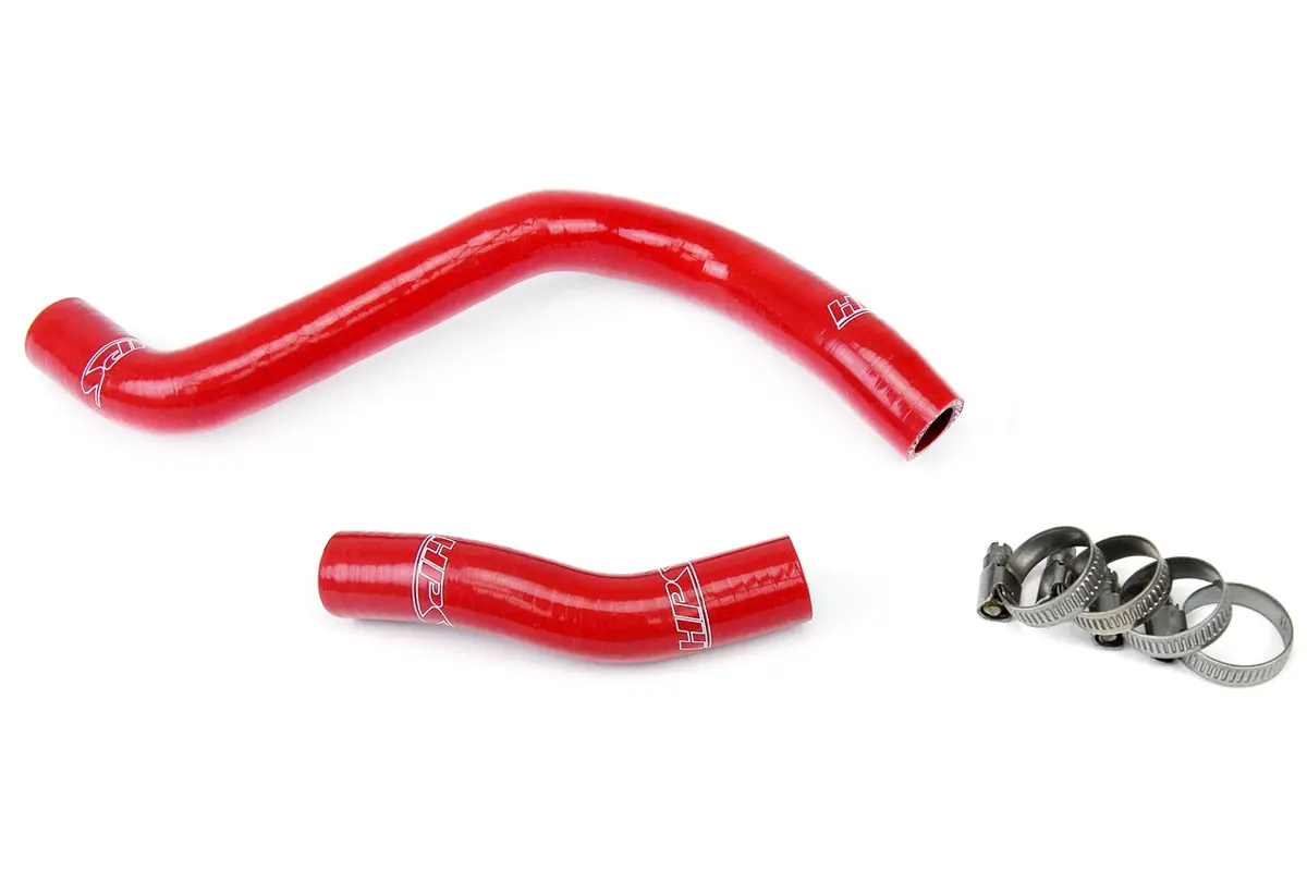 Hps Performance High Temp Reinforced Silicone Radiator Coolant Hose Kit, Red, 57-1375-Red 1