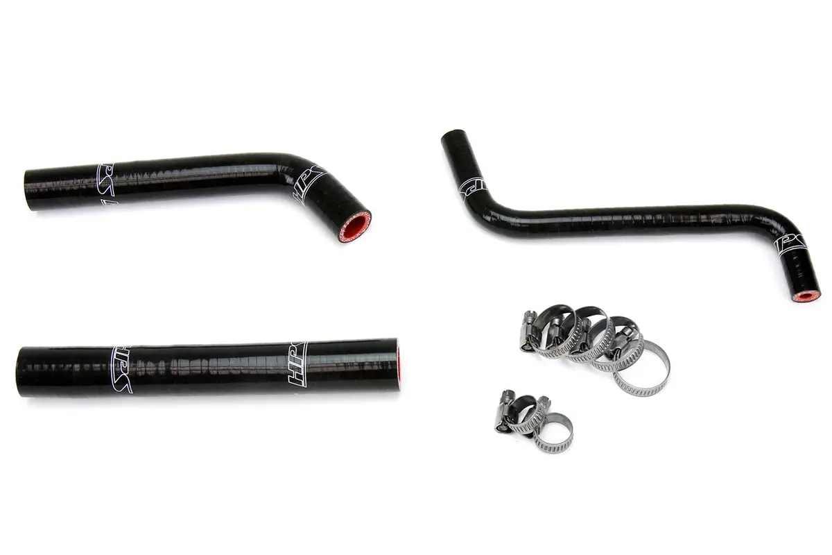 Hps Performance High Temp Reinforced Silicone Radiator Coolant Hose Kit, Black, 57-1376-Blk 1