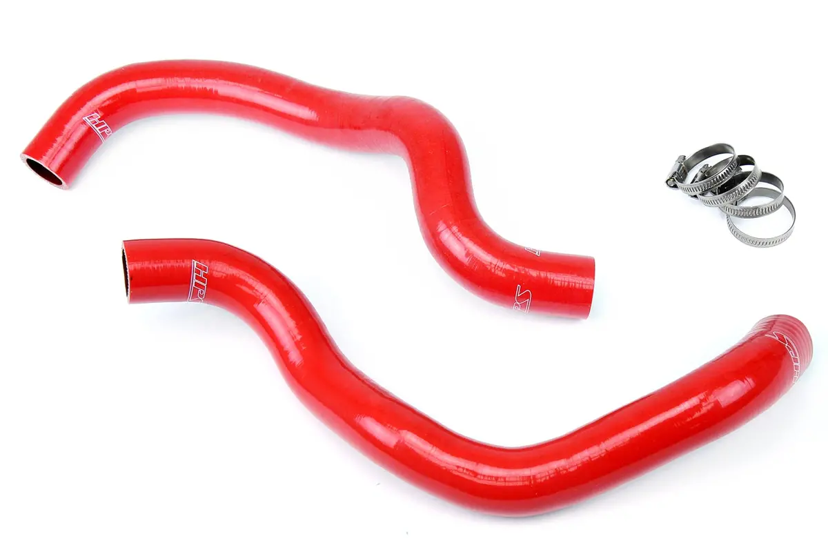 Hps Performance High Temp Reinforced Silicone Radiator Coolant Hose Kit, Red, 57-1384-Red 1