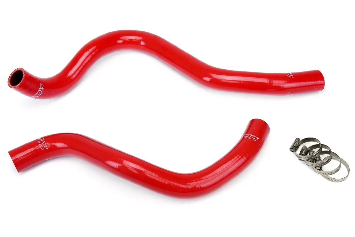 Hps Performance High Temp Reinforced Silicone Radiator Coolant Hose Kit, Red, 57-1393-Red 1