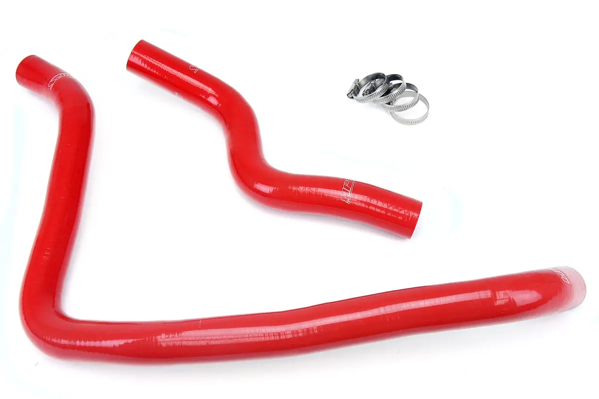 Hps Performance High Temp Reinforced Silicone Radiator Coolant Hose Kit, Red, 57-1394-Red 1