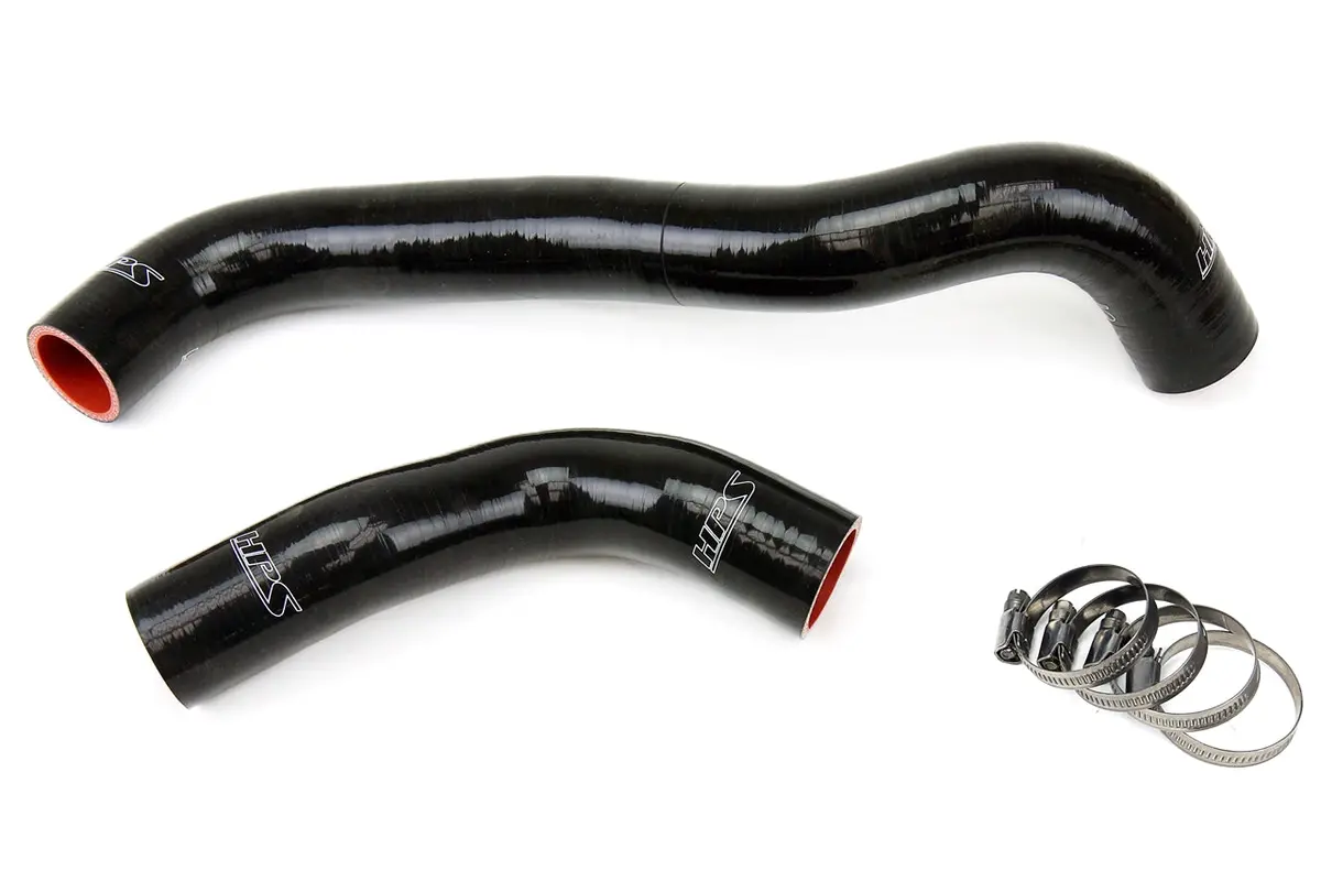 Hps Performance High Temp Reinforced Silicone Radiator Coolant Hose Kit, Black, 57-1395-Blk 1