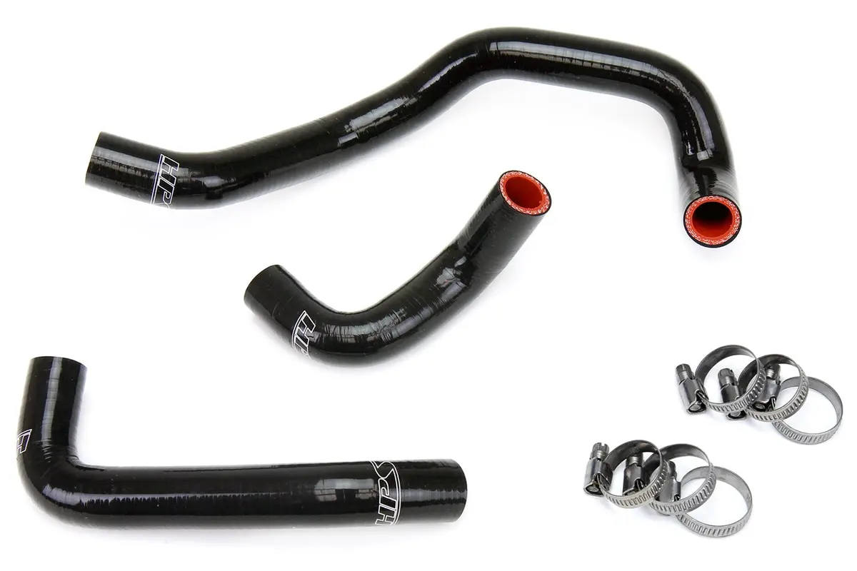 Hps Performance High Temp Reinforced Silicone Heater Coolant Hose Kit, Black, 57-1397-Blk 1