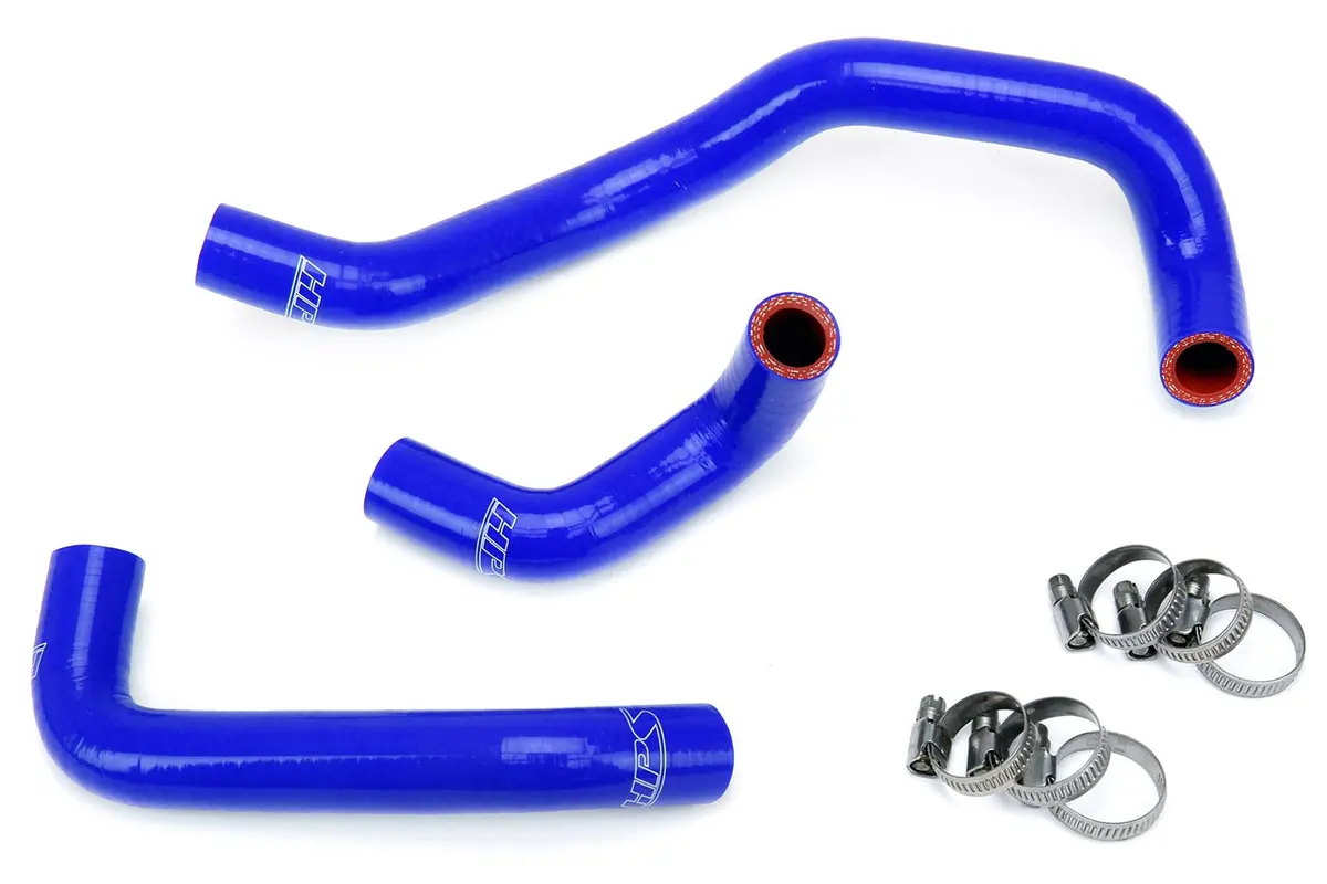 Hps Performance High Temp Reinforced Silicone Heater Coolant Hose Kit, Blue, 57-1397-Blue 1