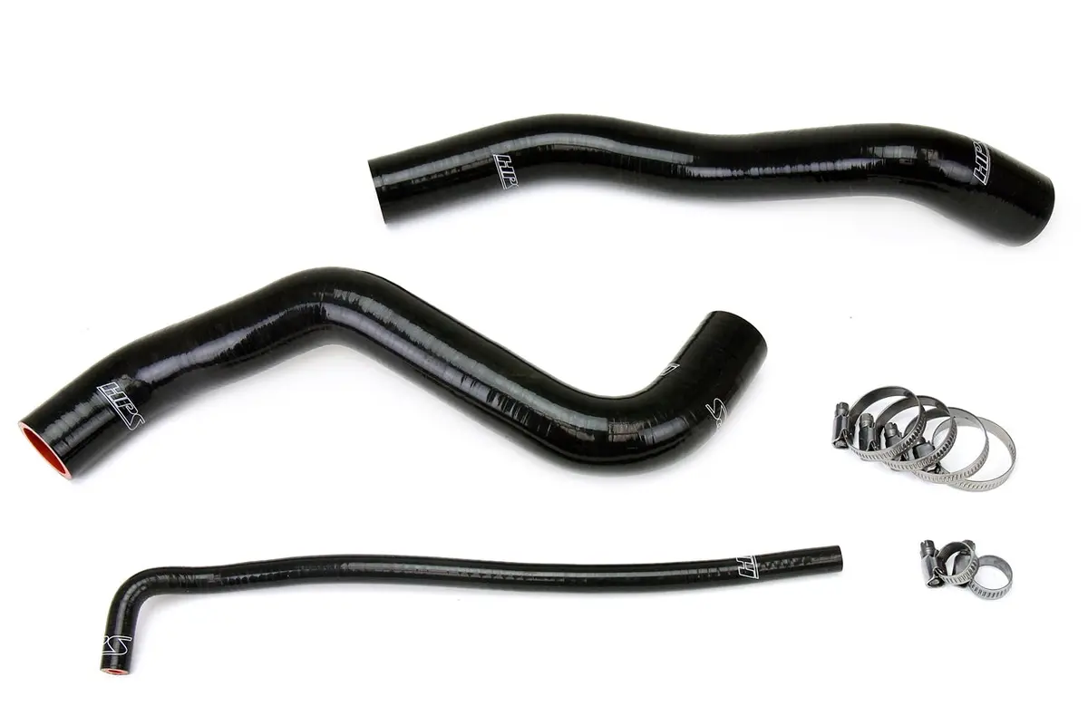Hps Performance High Temp Reinforced Silicone Radiator Coolant Hose Kit, Black, 57-1399-Blk 1