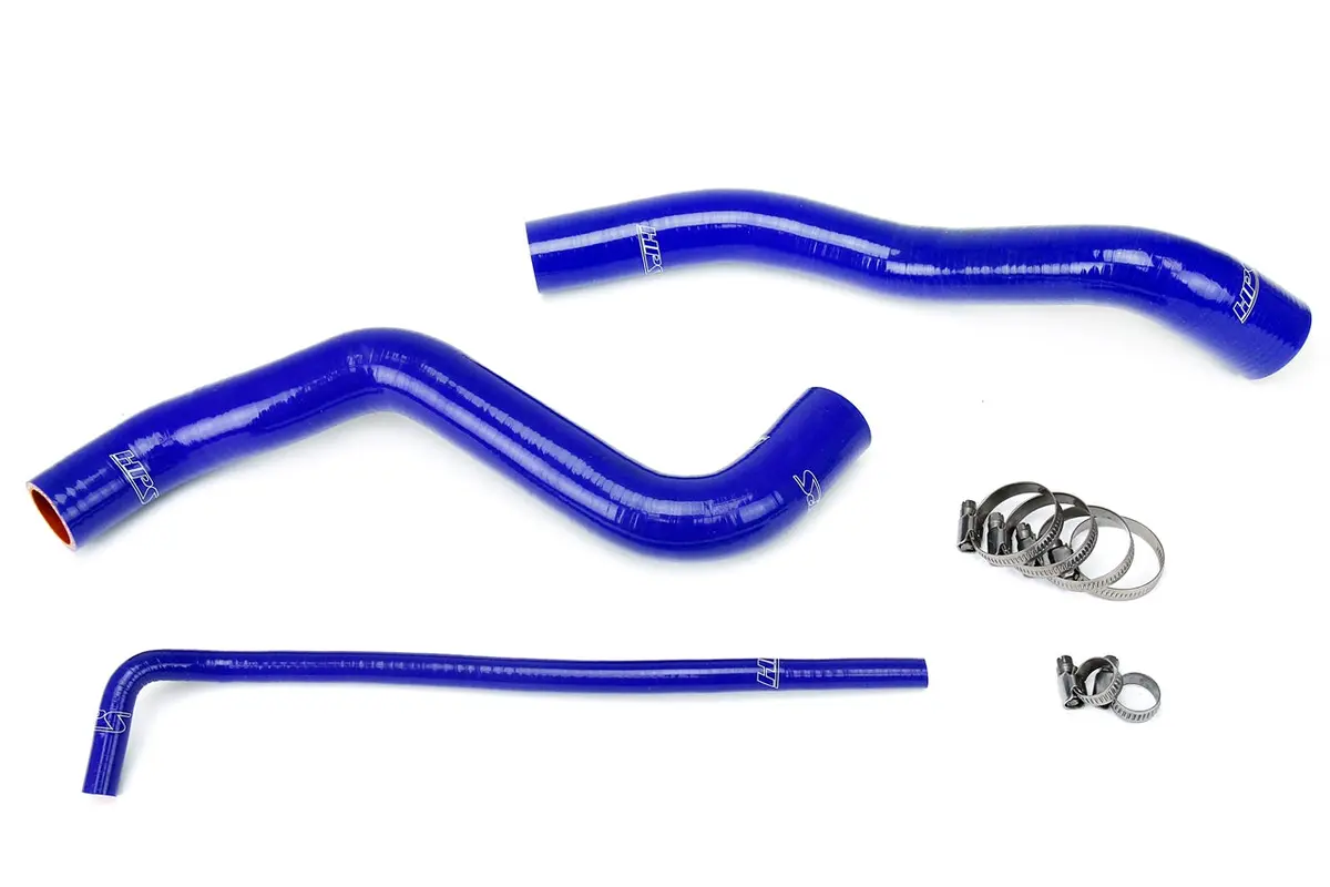 Hps Performance High Temp Reinforced Silicone Radiator Coolant Hose Kit, Blue, 57-1399-Blue 1